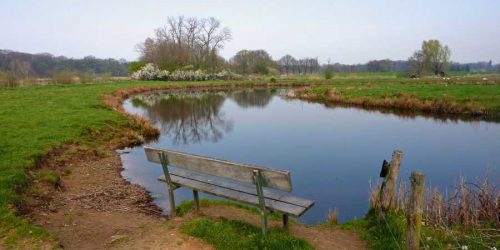 Geniet van het mooie uitzicht op diverse stopplaatsen rondom de dommel