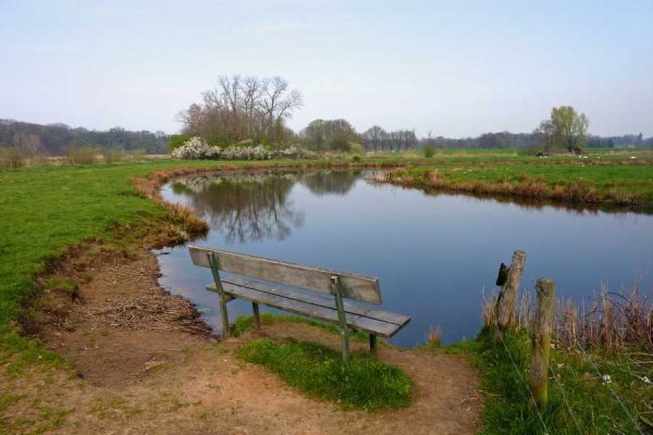 Geniet van het mooie uitzicht op diverse stopplaatsen rondom de dommel
