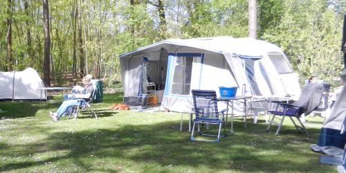 Kamperen met de hond, Kampeerveldje 34-36, camping de Kienehoef